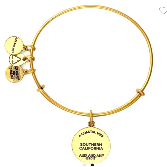 PRICE DROP! NWT, Alex and Ani, So Cal Expandable Bracelet - Picture 3 of 3